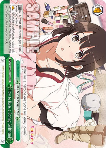 How to Raise a Boring Girlfriend [Saekano: How to Raise a Boring Girlfriend]