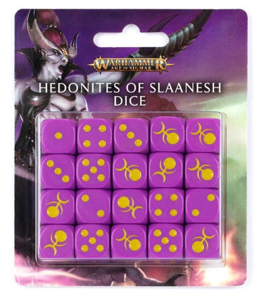 Hedonites of Slaanesh Dice Set