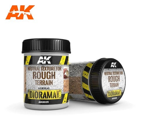 AK Interactive - Neutral Texture For Rough Terrains - 250ml AK8025