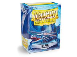 Dragon Shield Standard Sleeve 100ct -  Matte Blue