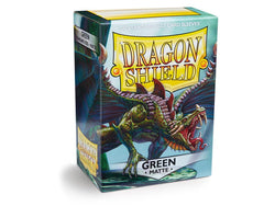 Dragon Shield Standard Sleeve 100ct - Matte Green