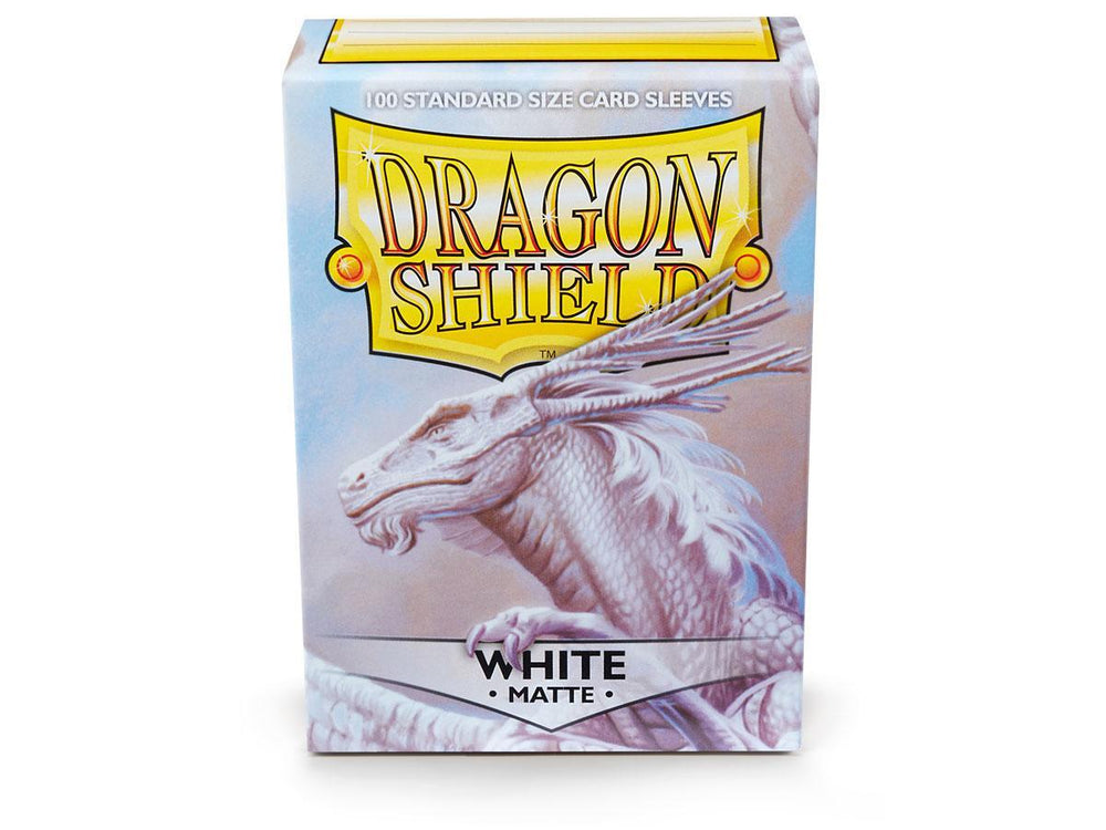 Dragon Shield Standard Sleeve 100ct - Matte White