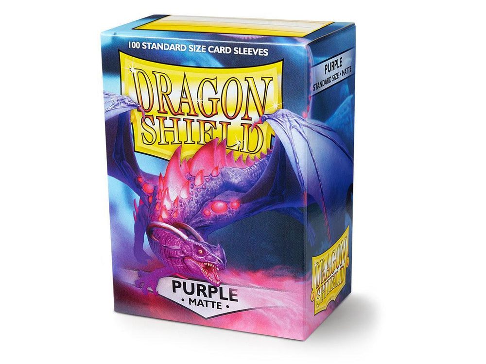 Dragon Shield Standard Sleeve 100ct - Matte Purple
