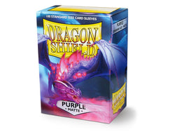 Dragon Shield Standard Sleeve 100ct - Matte Purple