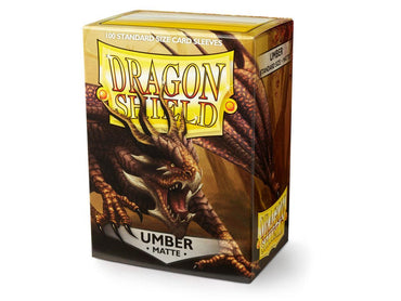 Dragon Shield Standard Sleeve 100ct - Matte Umber