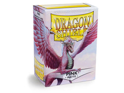 Dragon Shield Standard Sleeve 100ct - Matte Pink