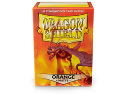 Dragon Shield Standard Sleeve 100ct - Matte Orange