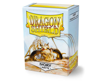 Dragon Shield Standard Sleeve 100ct - Matte Ivory