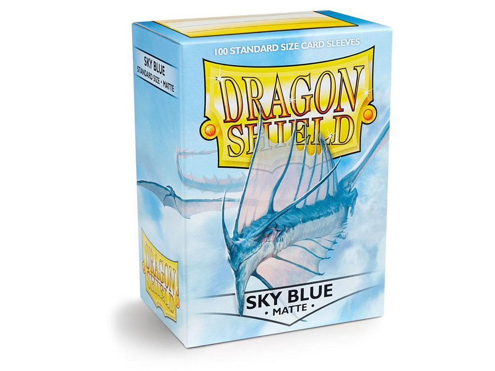 Dragon Shield Standard Sleeve 100ct - Matte Sky Blue