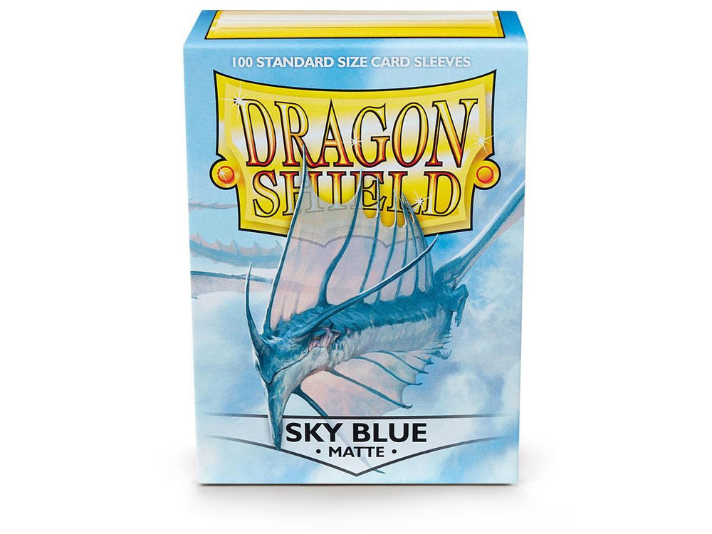 Dragon Shield Standard Sleeve 100ct - Matte Sky Blue