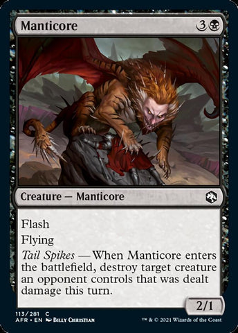 Manticore [Dungeons & Dragons: Adventures in the Forgotten Realms]