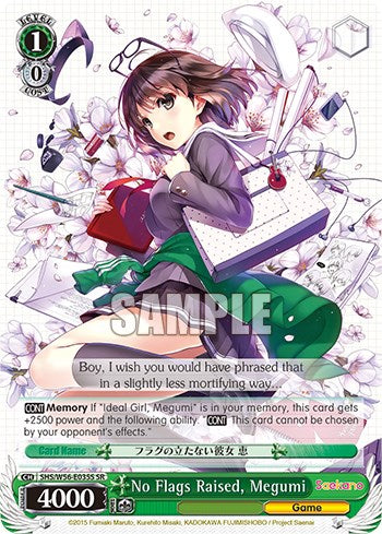 No Flags Raised, Megumi [Saekano: How to Raise a Boring Girlfriend]