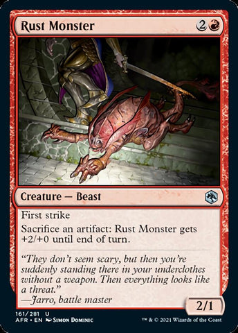 Rust Monster [Dungeons & Dragons: Adventures in the Forgotten Realms]