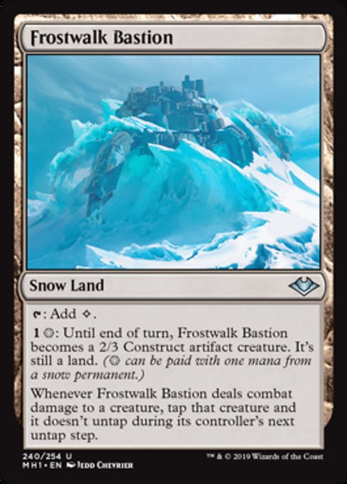 Frostwalk Bastion [Modern Horizons]