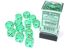 Chessex Borealis D6 12pack Dice