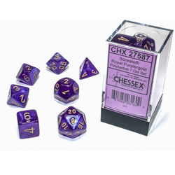 Chessex Borealis Polyhedral 7 Die Set