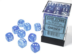 Chessex Borealis D6 36pack Dice
