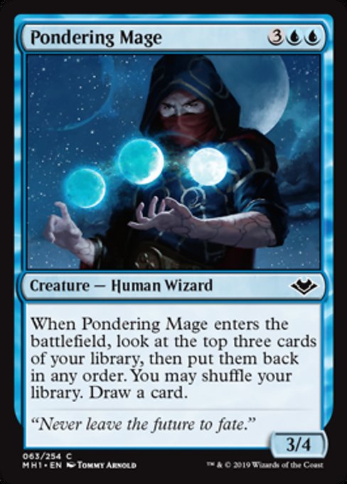 Pondering Mage [Modern Horizons]