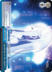 Speaking to the Spirit (RZ/S46-TE40 TD) [Re:ZERO]