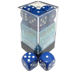 Chessex Opaque D6 12pack Dice