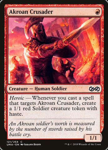 Akroan Crusader [Ultimate Masters]