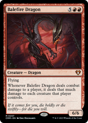 Balefire Dragon [Commander Masters]