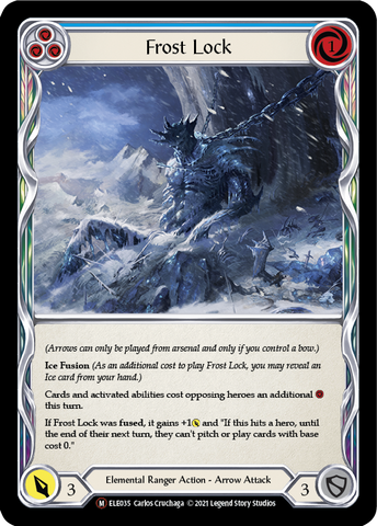Frost Lock [U-ELE035] (Tales of Aria Unlimited)  Unlimited Rainbow Foil