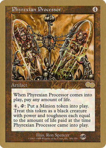 Phyrexian Processor (Kai Budde) (SB) [World Championship Decks 1999]
