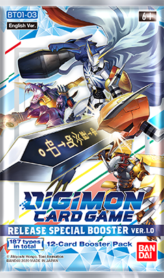 Digimon Card Game Special Release Booster Pack V1.0