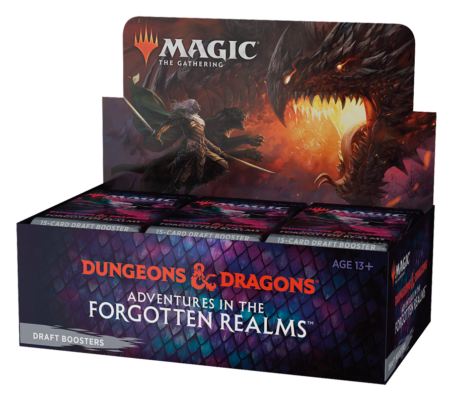 D&D Adventures in the Forgotten Realms Draft Booster Box