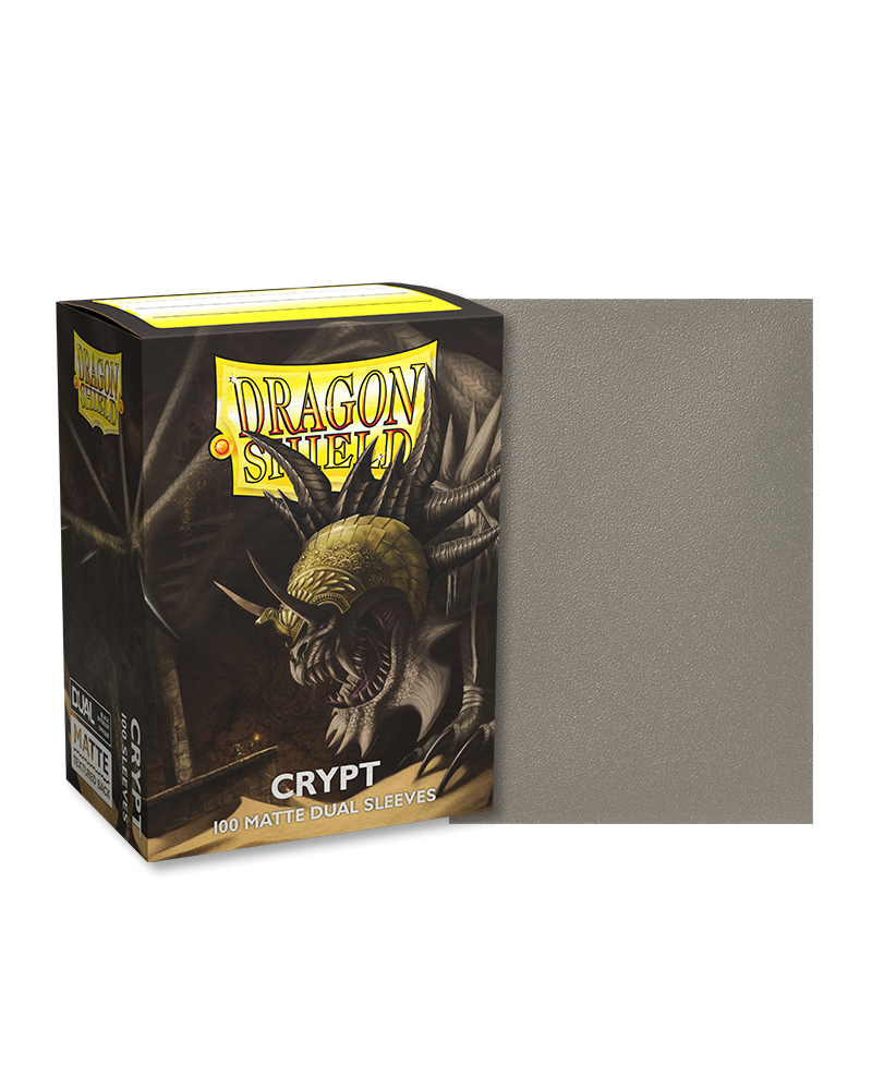 Dragon Shield Matte Dual Sleeve 100ct - Crypt