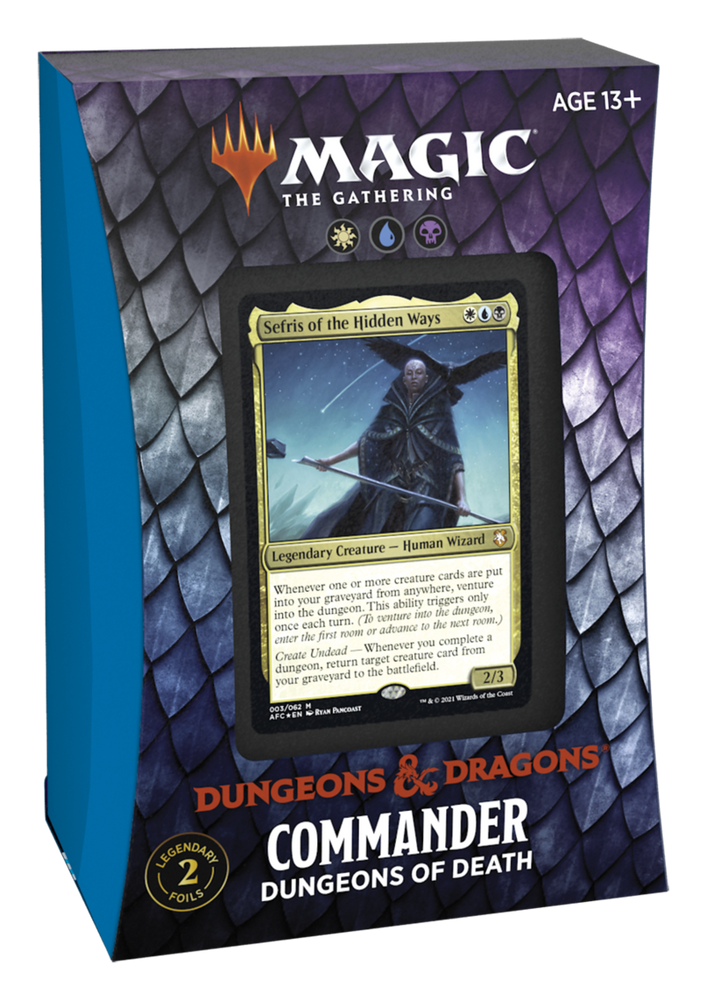 Adventures in the Forgotten Realms Commander Decks - Dungeons of Death
