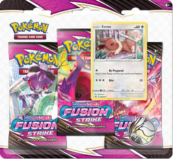 Pokémon Fusion Strike Three Booster Blister Pack