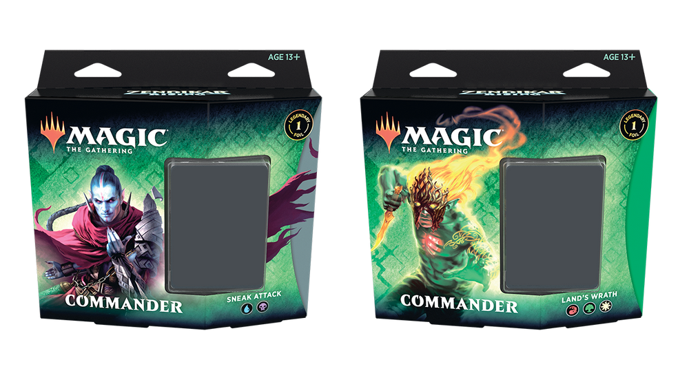 Zendikar Rising Commander Decks
