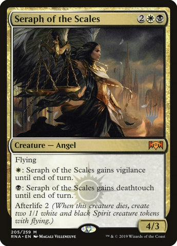 Seraph of the Scales (Promo Pack) [Ravnica Allegiance Promos]