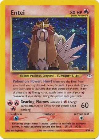 Entei (6/64) [Neo Revelation Unlimited]