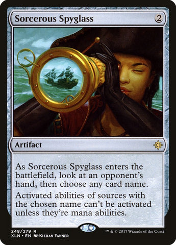 Sorcerous Spyglass [Ixalan]