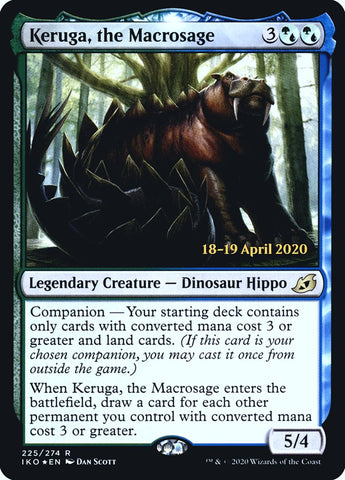 Keruga, the Macrosage [Ikoria: Lair of Behemoths Prerelease Promos]