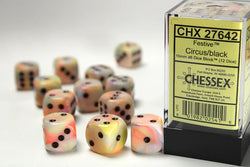 Chessex Festive D6 12pack Dice