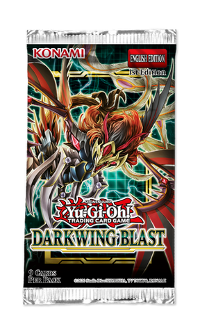 Yu-Gi-Oh Darkwing Blast Booster Pack