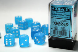 Chessex Frosted D6 12pack Dice