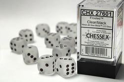 Chessex Frosted D6 12pack Dice
