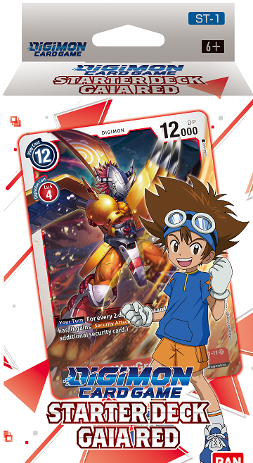 Digimon Card Game Starter Deck - Gaia Red