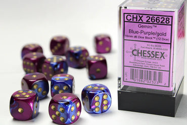 Chessex Gemini D6 12pack Dice