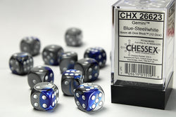 Chessex Gemini D6 12pack Dice