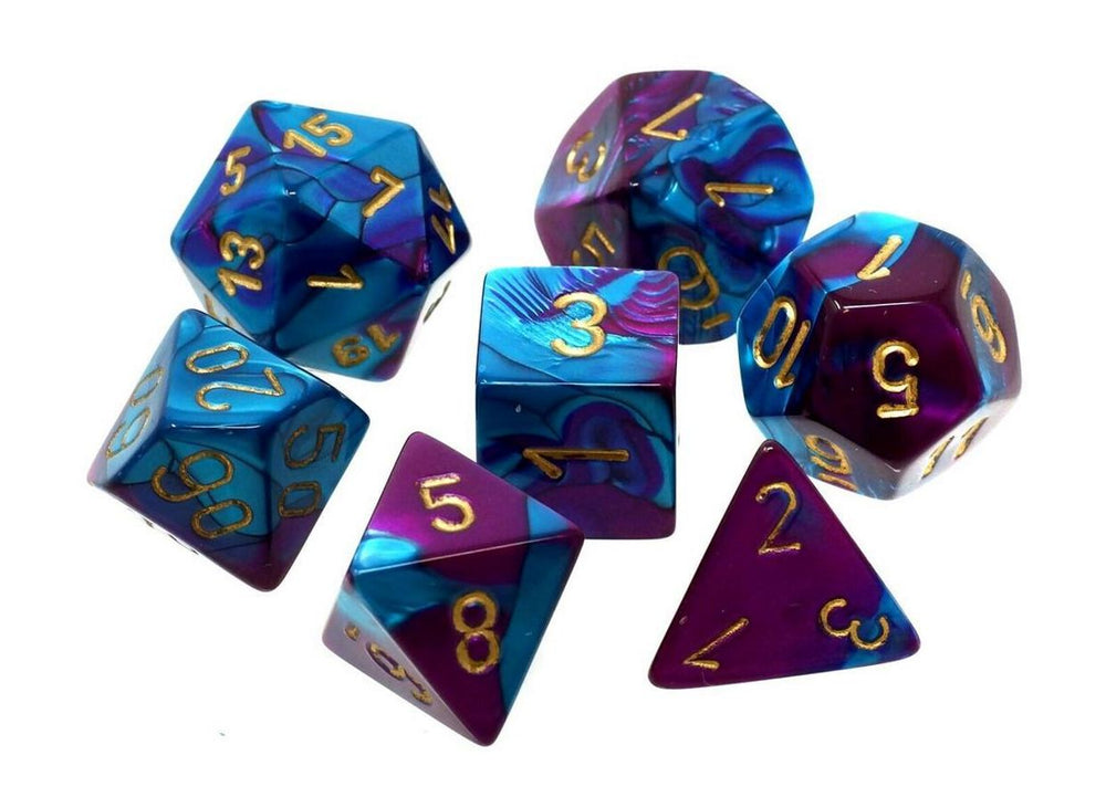 Chessex Gemini Polyhedral 7 Die Set