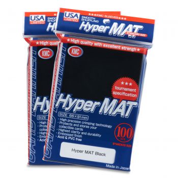 KMC Hyper Matte 80ct Sleeves