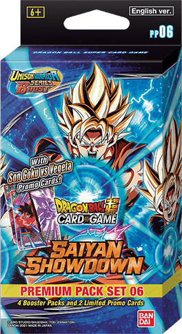 Dragon Ball Super 15: Unison Warriors 6 - Premium Pack: Saiyan Showdown