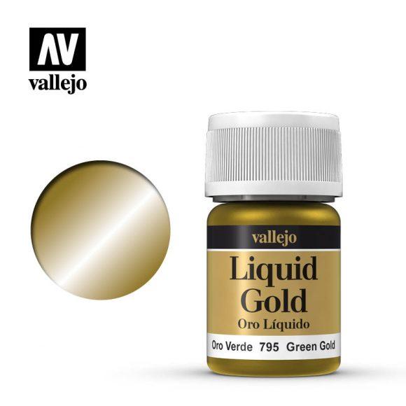 Green Gold Vallejo Liquid Gold