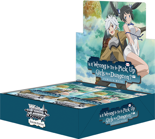 Weiss Schwarz Is It Wrong To Try To Pick Up Girls In A Dungeon Booster Box